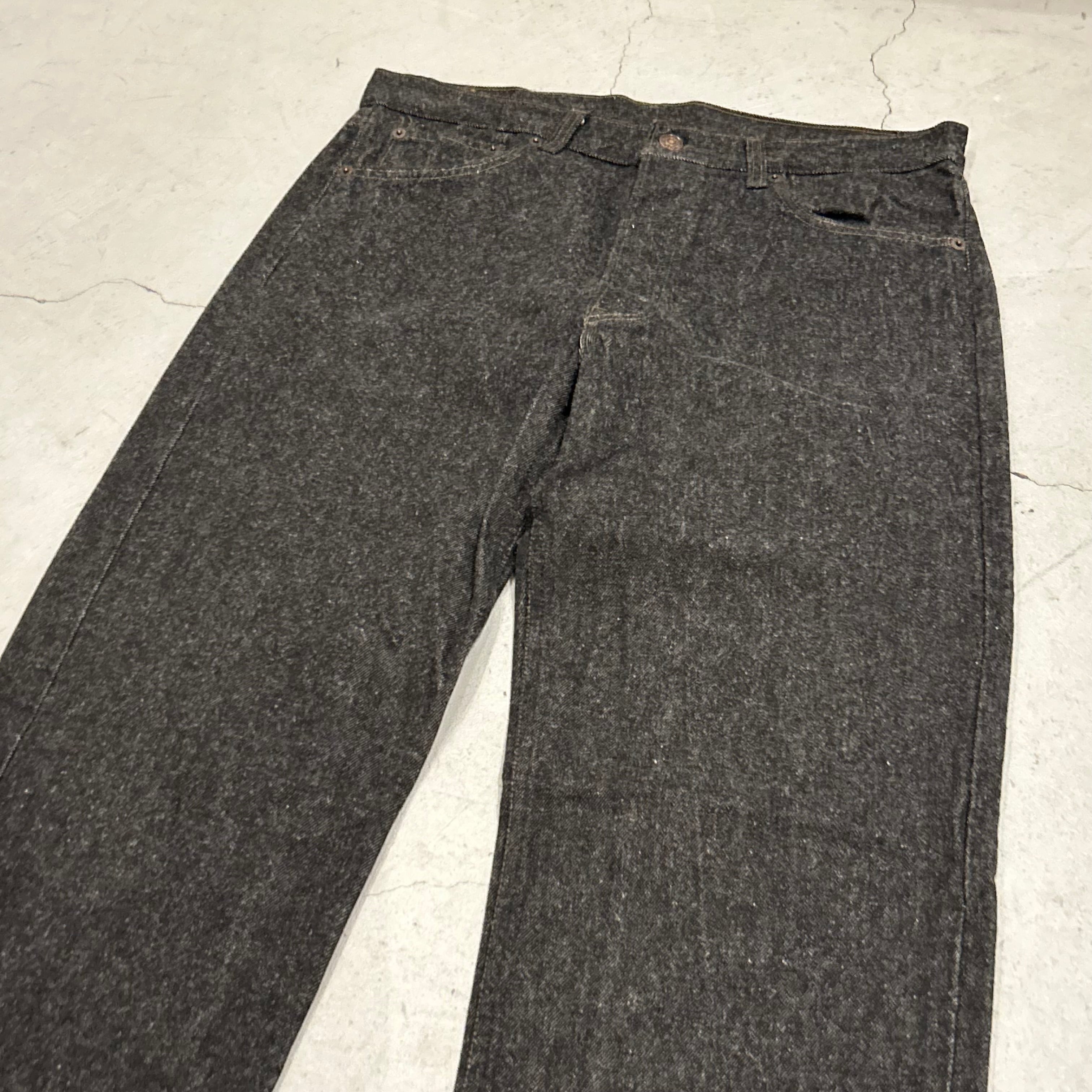 Dead Stock‼︎ 1992s Levi's 501 “先染め” black denim pants | What'z up