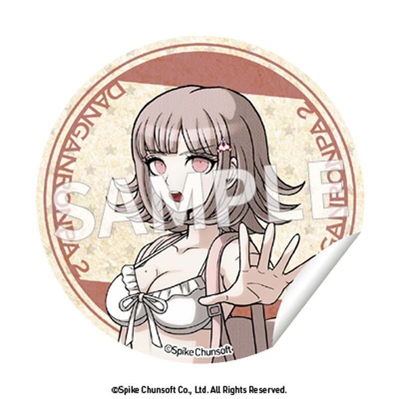 スーパーダンガンロンパ2 貼ってはがせる円形デコステッカー vol.1