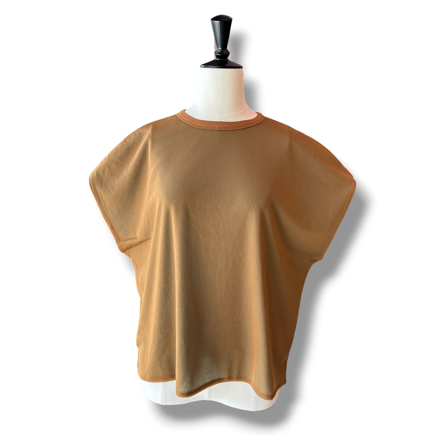 RIVERSIBLE DOLMAN TOP-Teracotta【Vincent et Mireille】リバーシブルドルマントップ ヴァンソンミレイユ