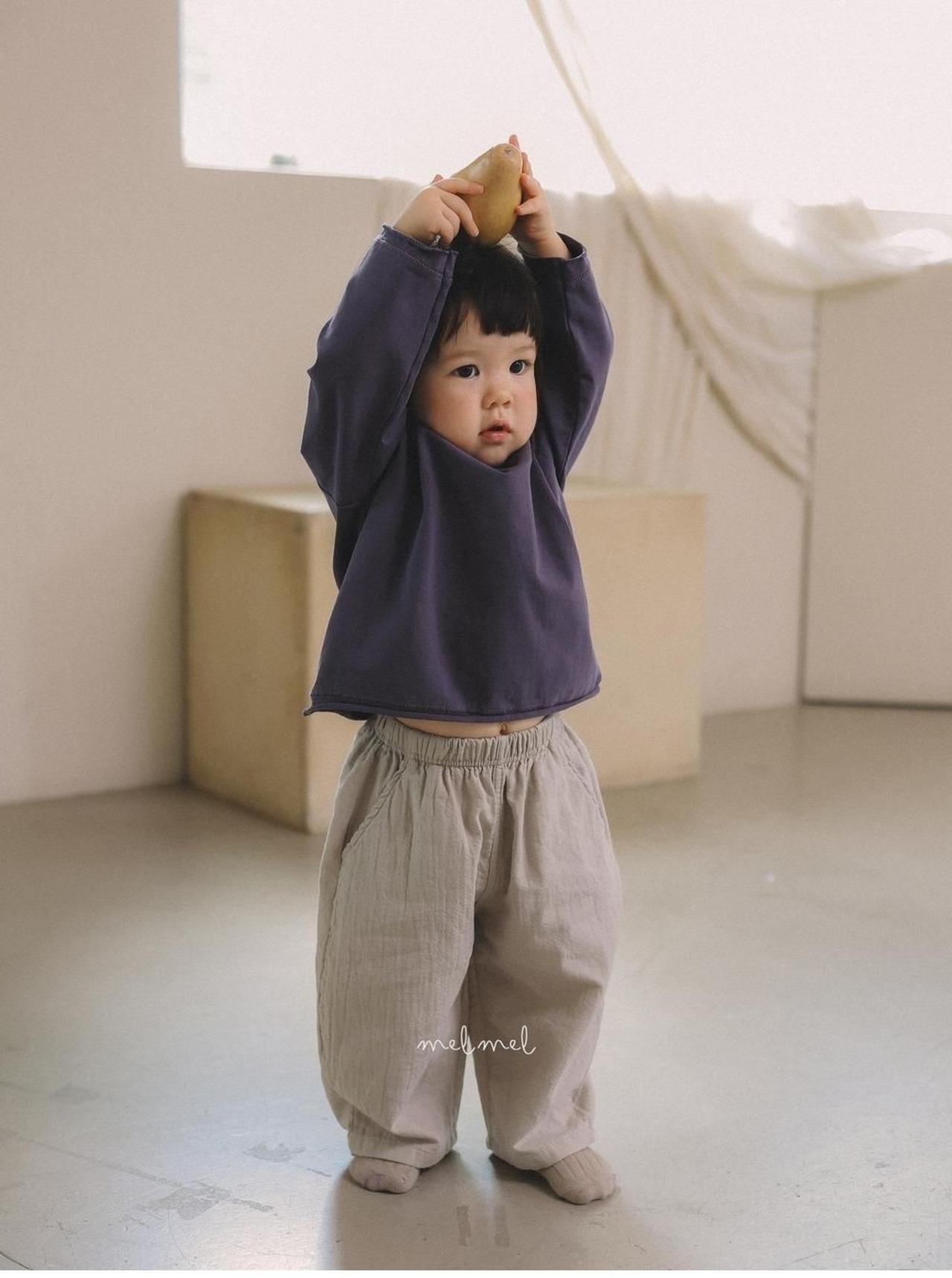 韓国子供服 / 26winter / MELMEL / クラウドパンツ / キッズ / 冬服 *XXS~XL*