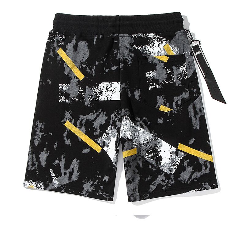 全2色 ハーフパンツ プリント カジュアル ストリート おしゃれ