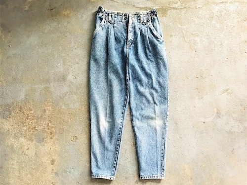 90s unknown tapered denim pants