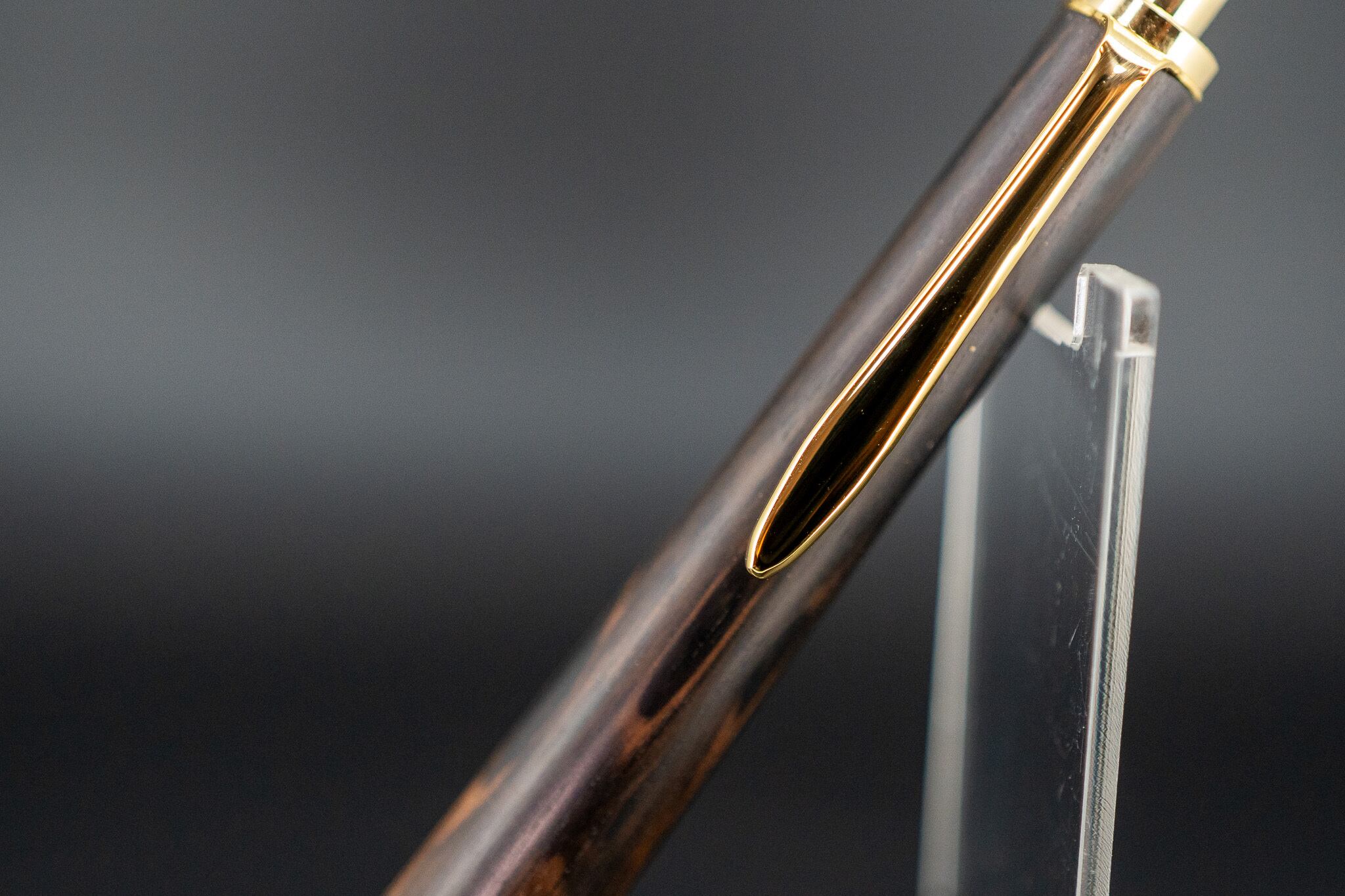 ※【 染色の美 】 ムンエボニー 細軸 gold MP