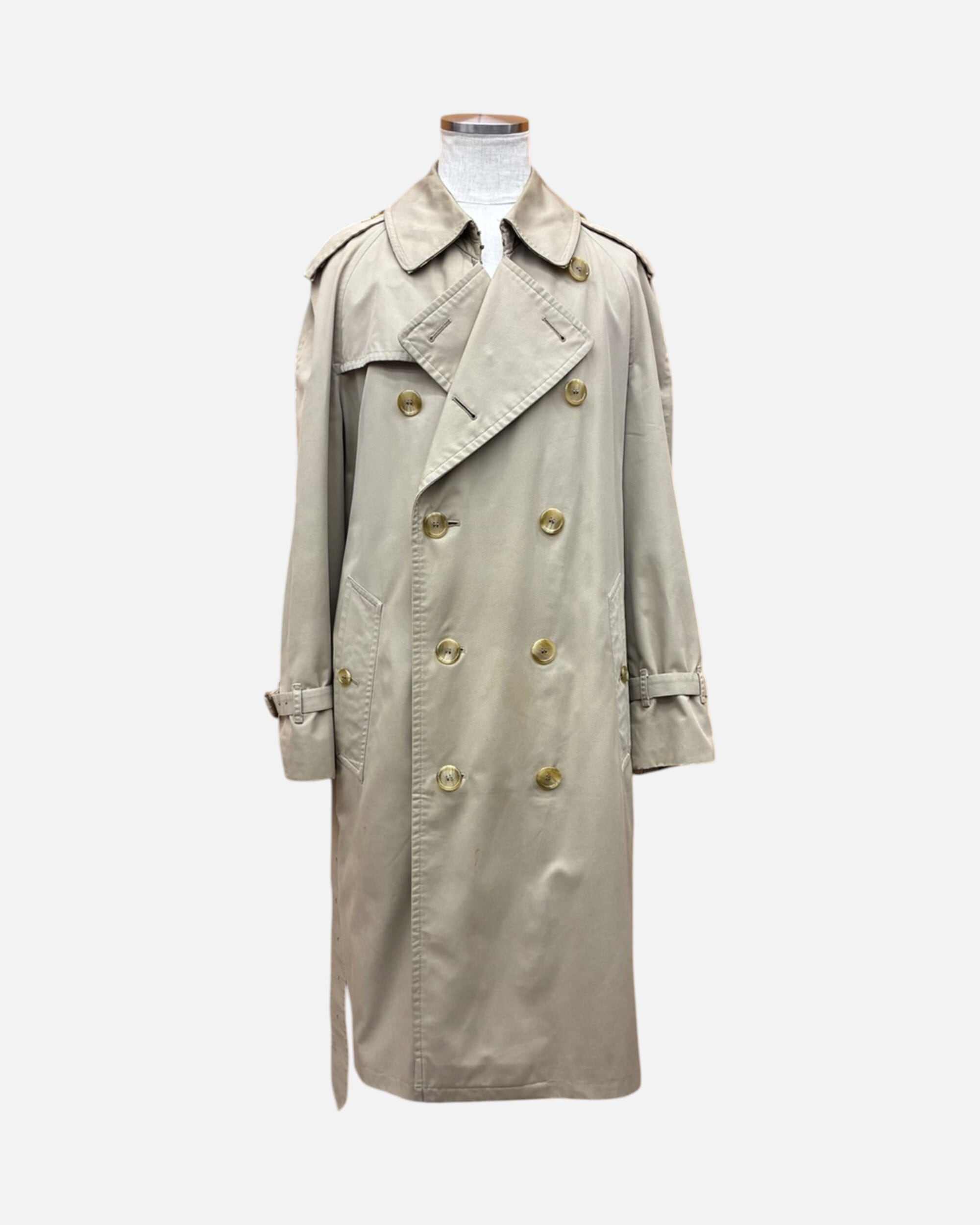 Burberry's double trench coat