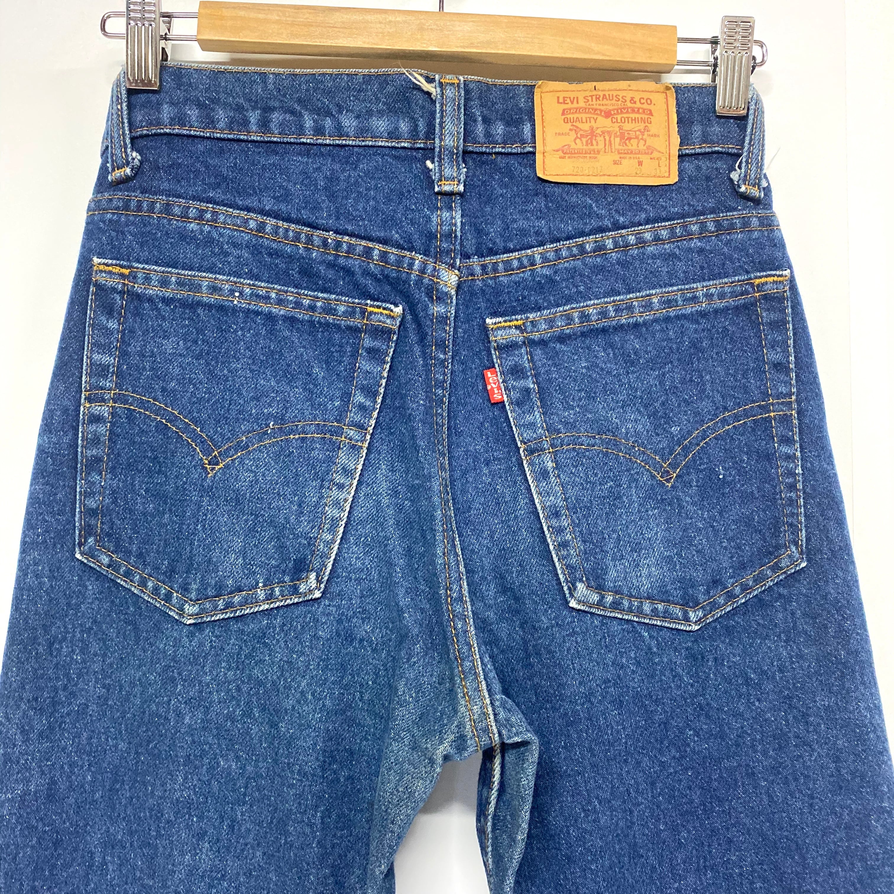 年代 USA製 Levi's リーバイス  スリムストレートデニム