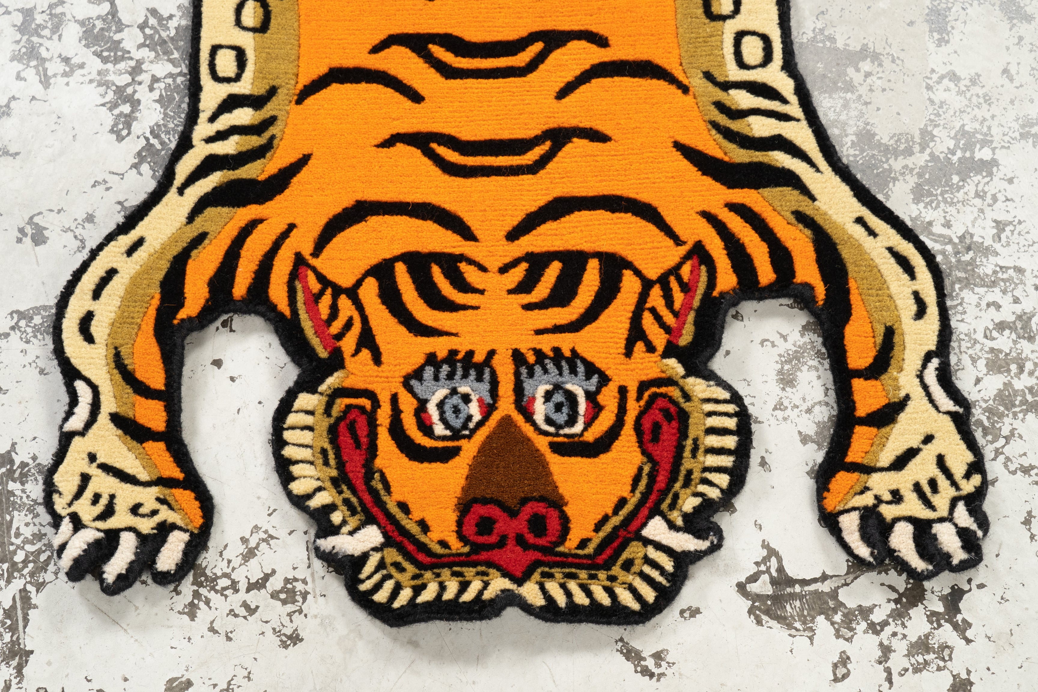 SLOWTIGER Sサイズ ラグ Tibetan Tiger Rug 《Sサイズ》 | SLOWTIGER