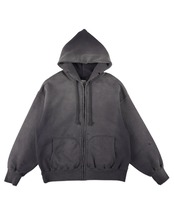【BOW WOW】WEATHERED ZIP HOODIE (EGGPLANT)
