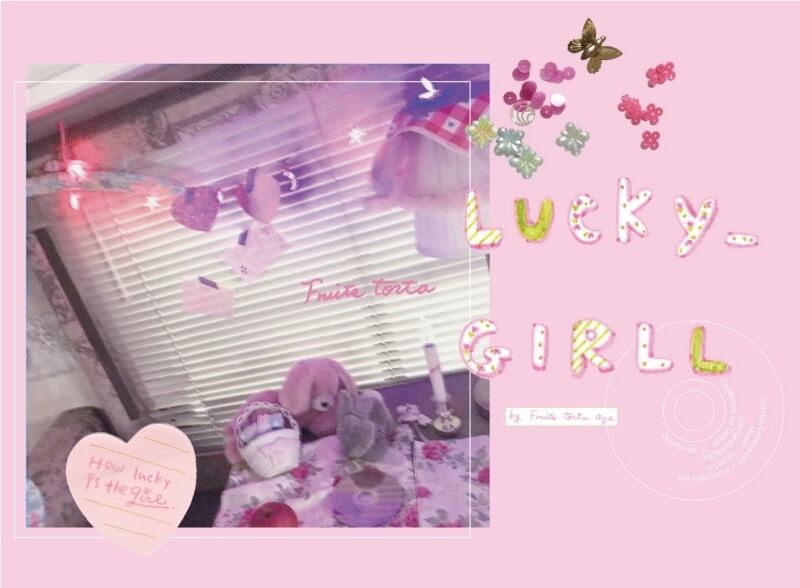 indie-love個展限定ZINE*LUCKY GIRLL