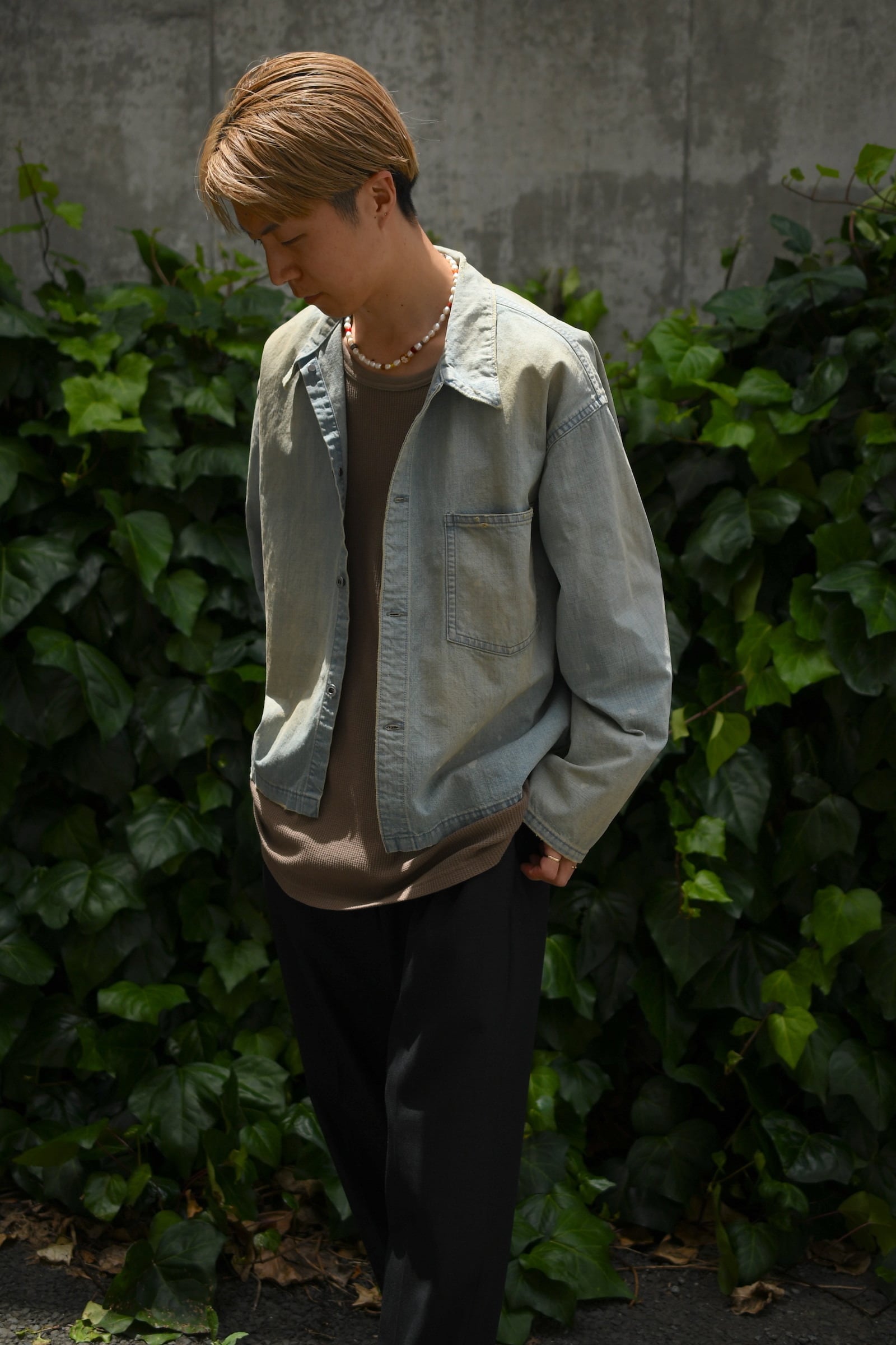 A.PRESSE / Vintage US Navy Denim Jacket | nariwai