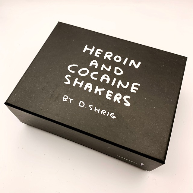 David Shrigley  Cocaine and Heroin Shakers