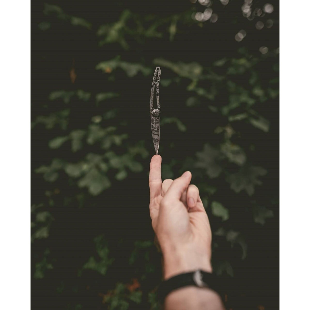 【deejo】Pocket Knife　naked 15g ART DECO-BLACK