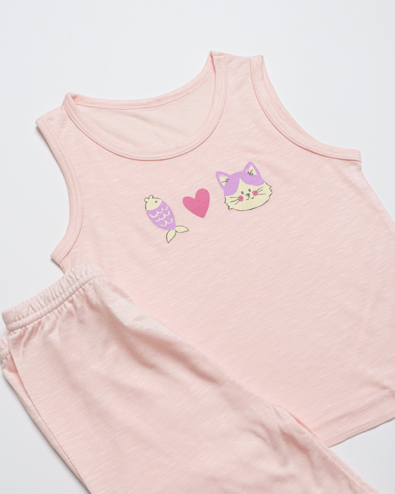 [Mellisse] Sleeveless top Modal Slub Undergarment (Modal Pink) / [멜리스] 민소매모달슬러브내의(모달핑크)