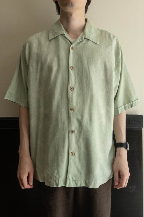 Jamaica Jaxx ウォッシャブルシルクS/Sシャツ 378B