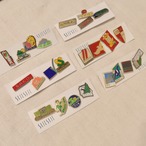 【フランスの古いピンバッチ】赤シリーズ