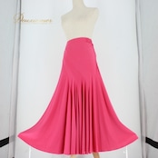 社交ダンス 衣装 スタンダード スカート レッスンウェア レディース ピンク系 無地 ワンカラー 練習着 派手 華やか シンプルデザイン エレガント ストレッチ 通気性 ダンスウエア フレア スカート 休日 レッスン 小物 おしゃれ かわいい 大人 可愛い トレンド 人気 レディースファッション 舞台 イベント 仕様ポリエステル プリーツ シンプル コーデ アクセサリー