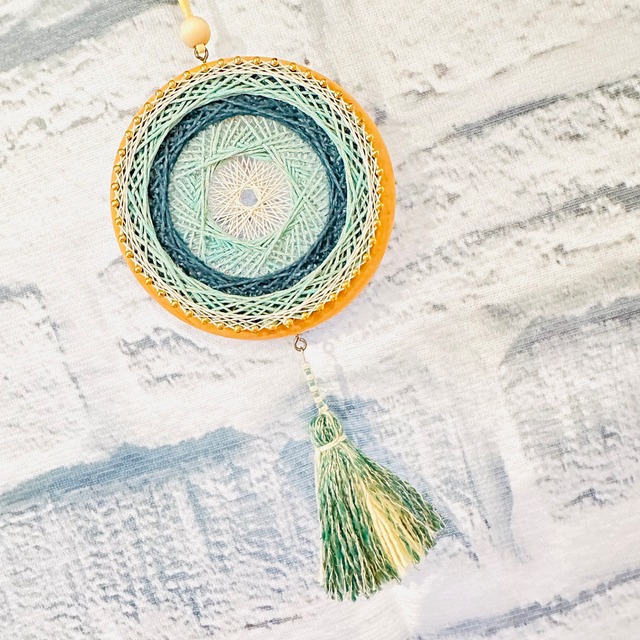 糸かけアート 「かちみるー」B-Blue special