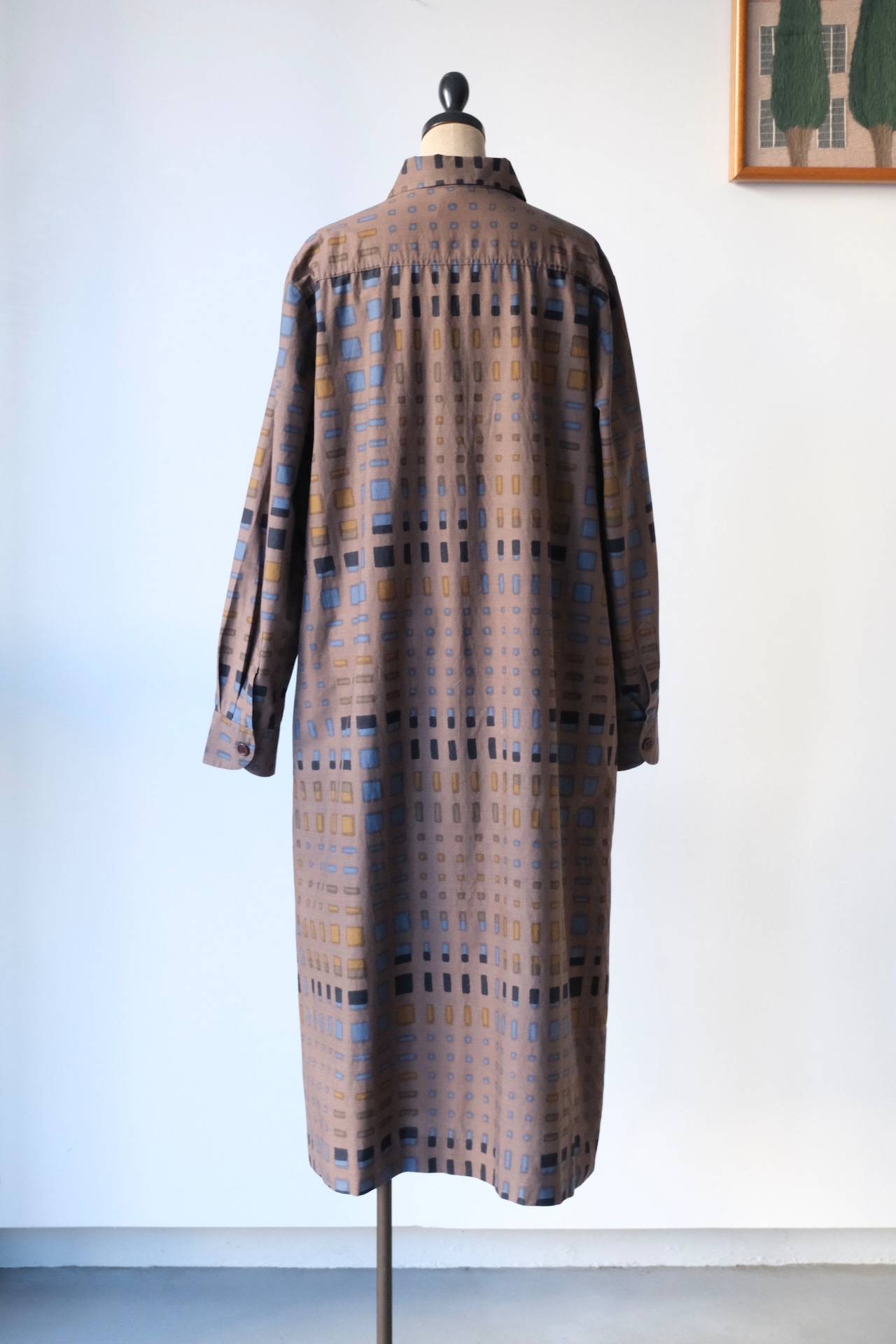 Marimekko color cube shirt dress
