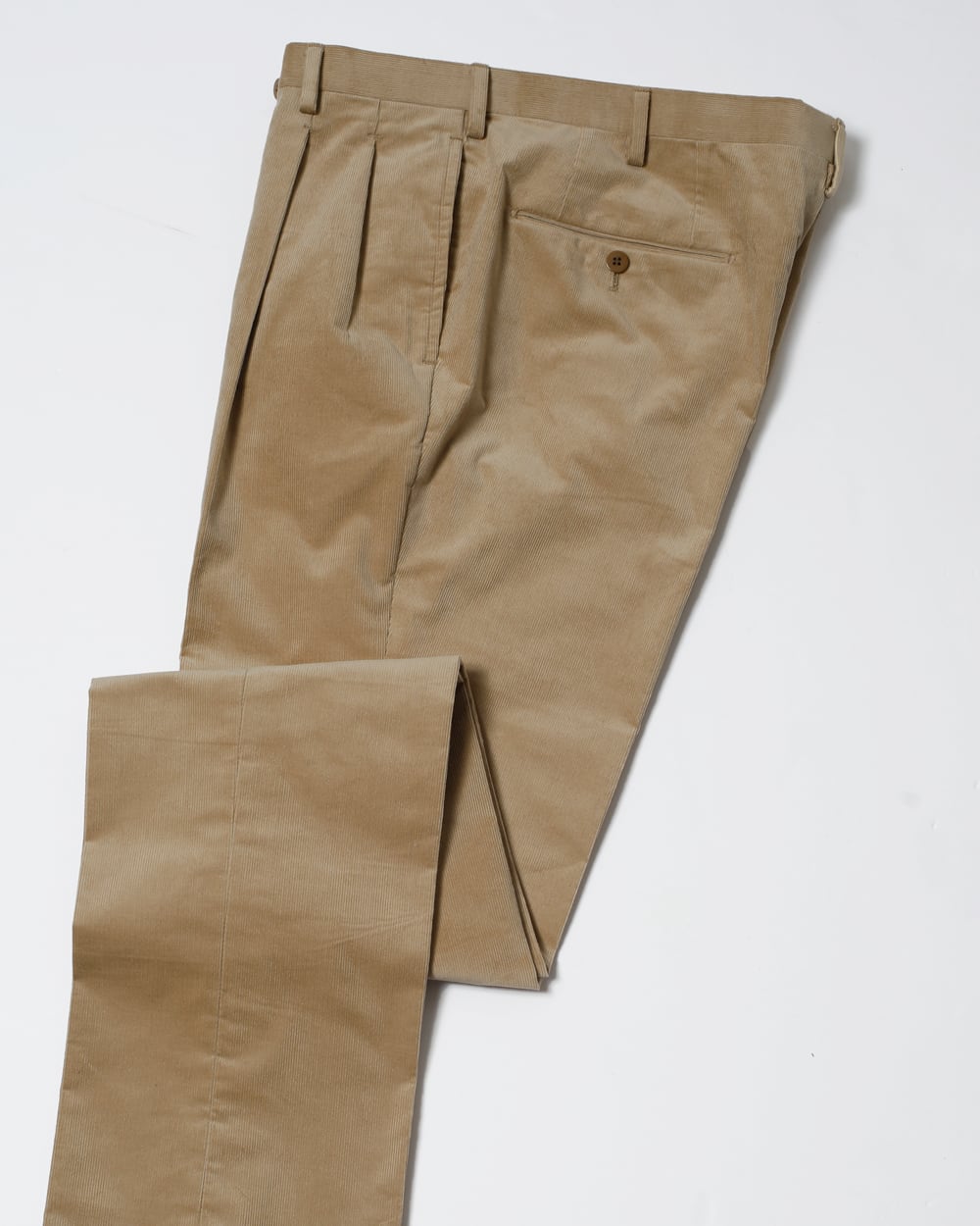 MILESTONE × AFTERHOURS コーデュロイトラウザーズ（ベージュ