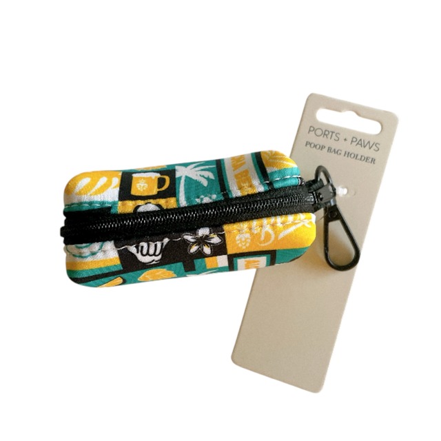 うんち袋ホルダー  / PORTS + PAWS ハワイ 犬 ALOHA BEER