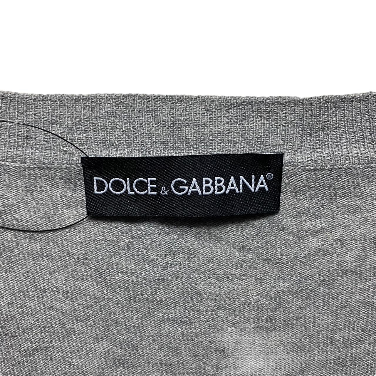 DOLCE&GABBANA “in-side-out” design cashmere blend cardigan