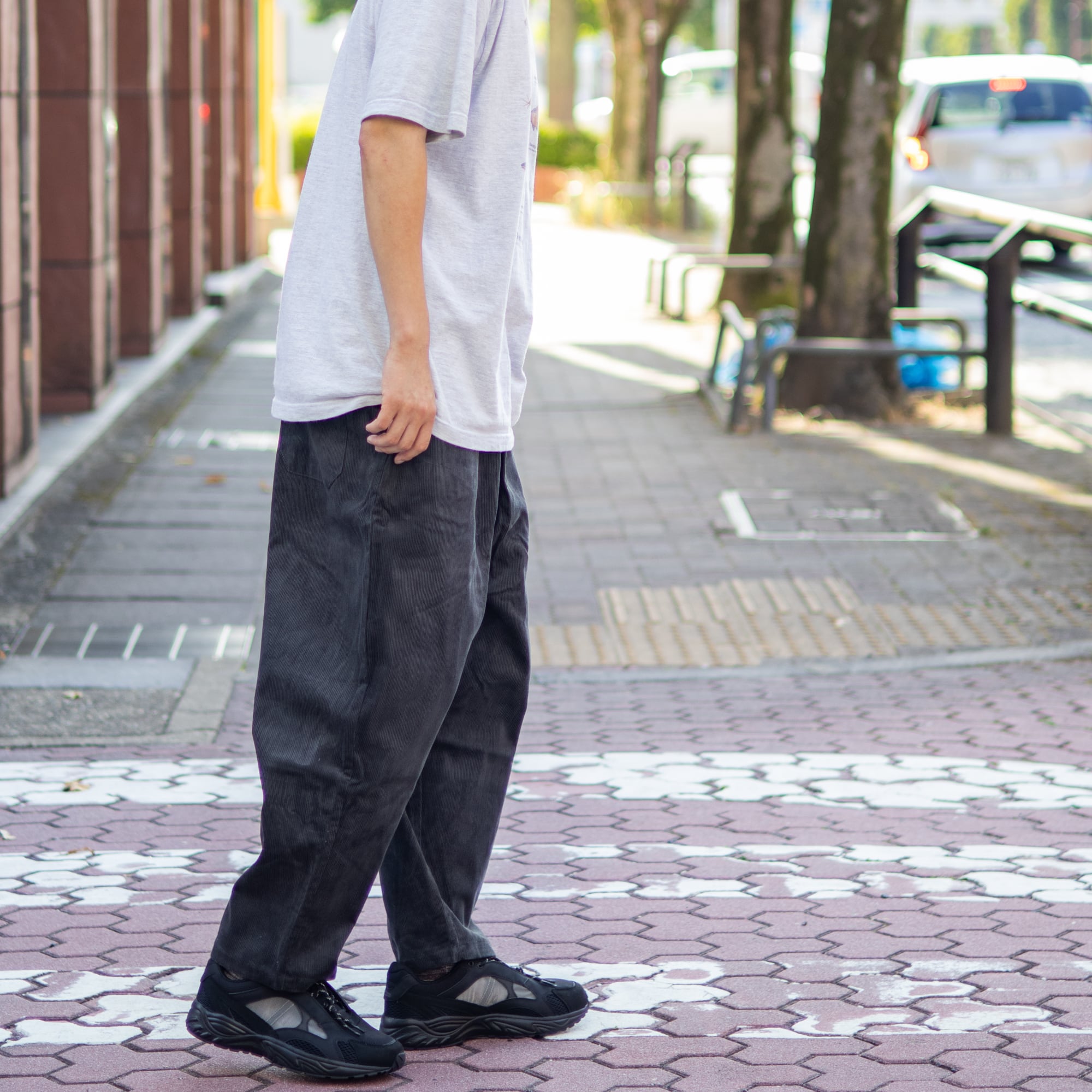 VOIRY SUNDAY PANTS-CORDUROY L-BROWN / VOIRY | PEPS