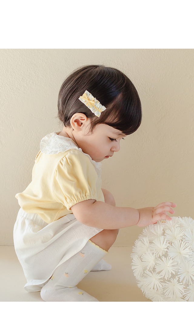 ※お洋服と同梱限定※【即納】<Happyprince>  Nian Baby Barrettes Set