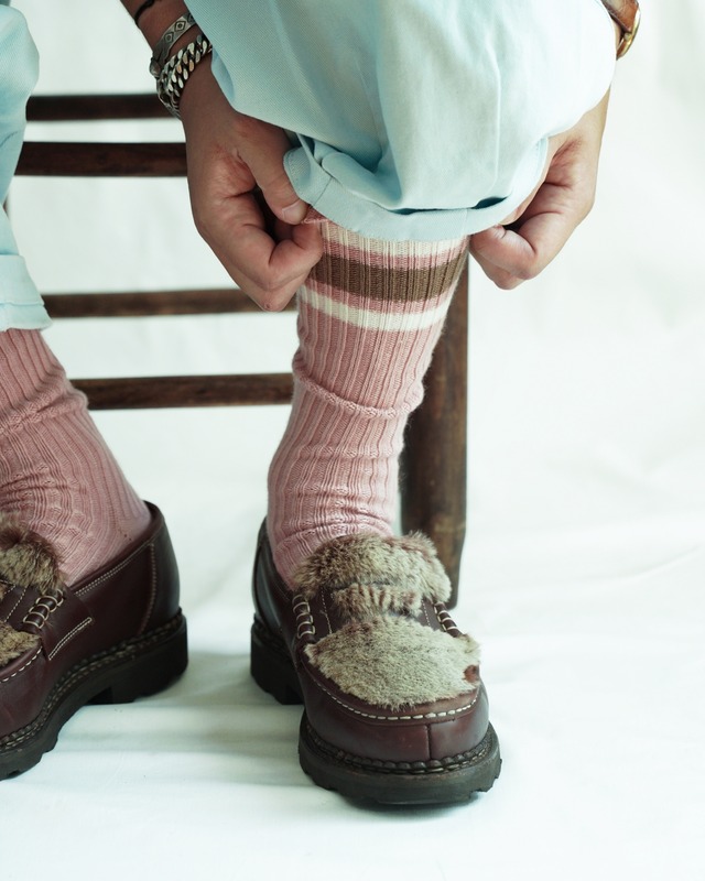 Collage wool short men