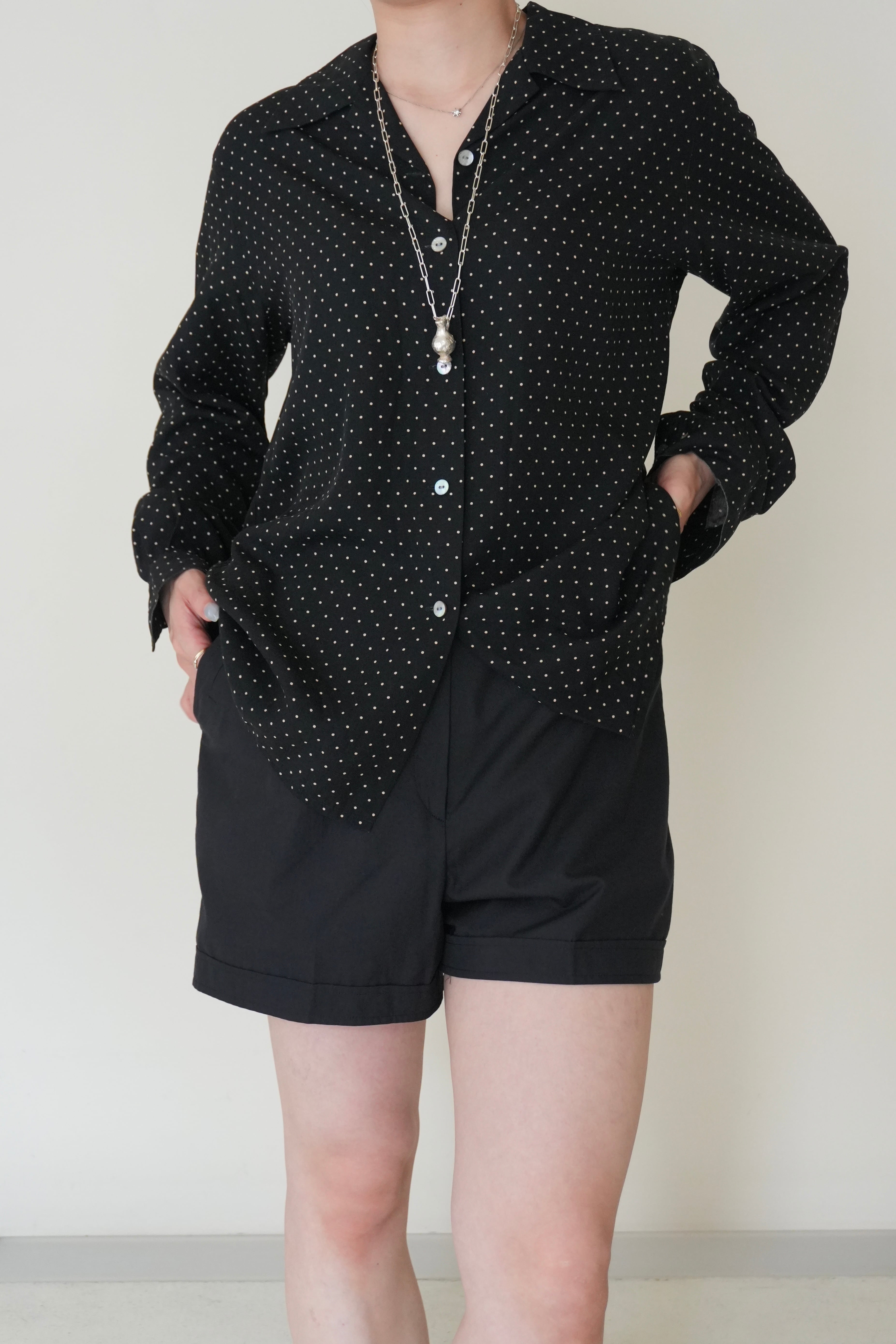 50s dot shirt