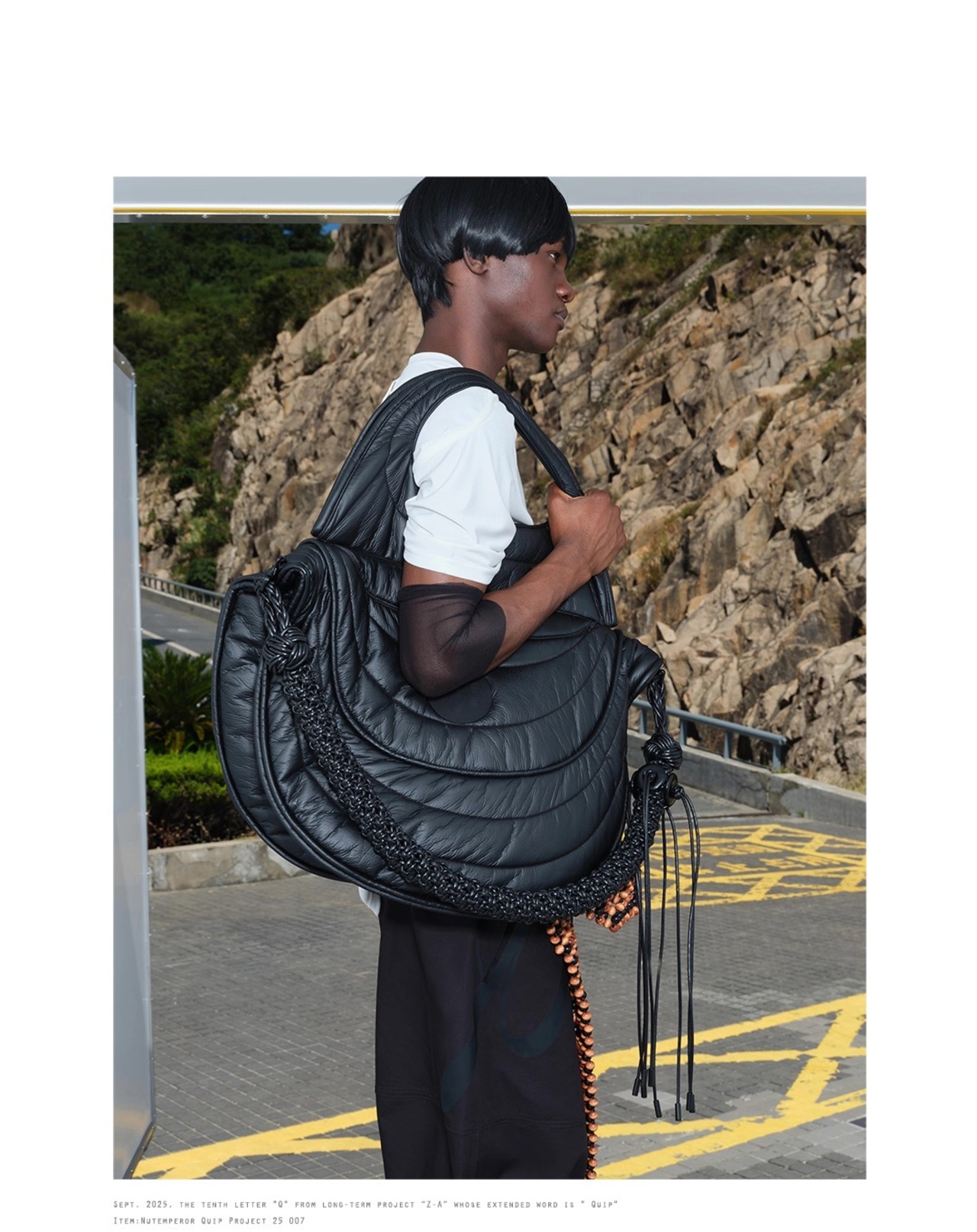 NUTEMPEROR Quip Project 007 Detachable Rope Handbag