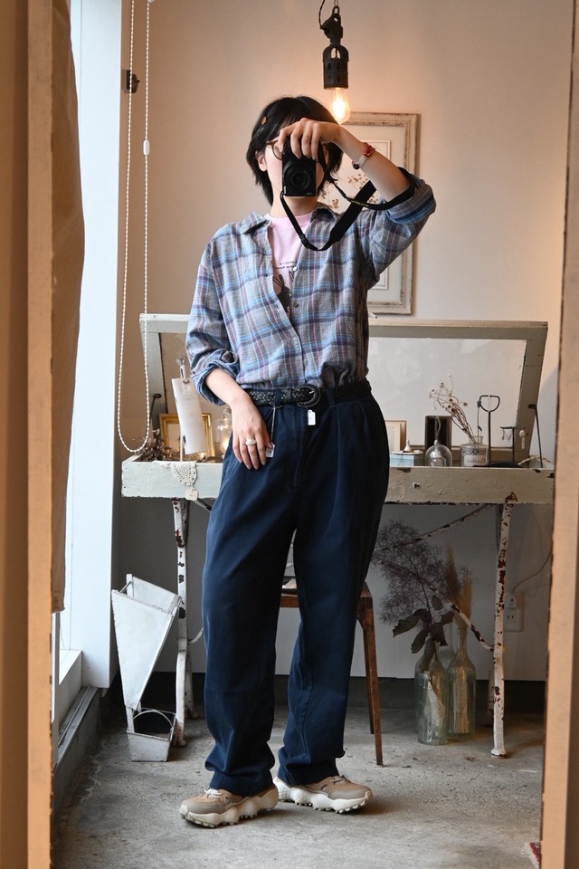 ~1970’s Vintage EURO Grandpa Shirt Plaid Pullover