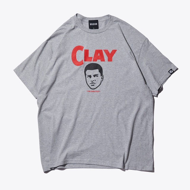 "CLAY" T-SHIRT  GRAY