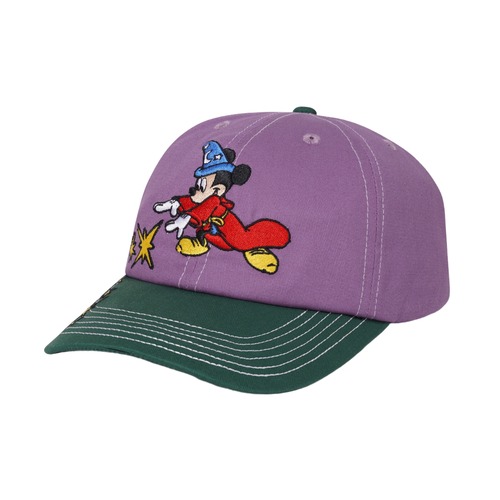 BUTTER GOODS × DISNEY【Sorcerer 6 Panel Cap - Berry】