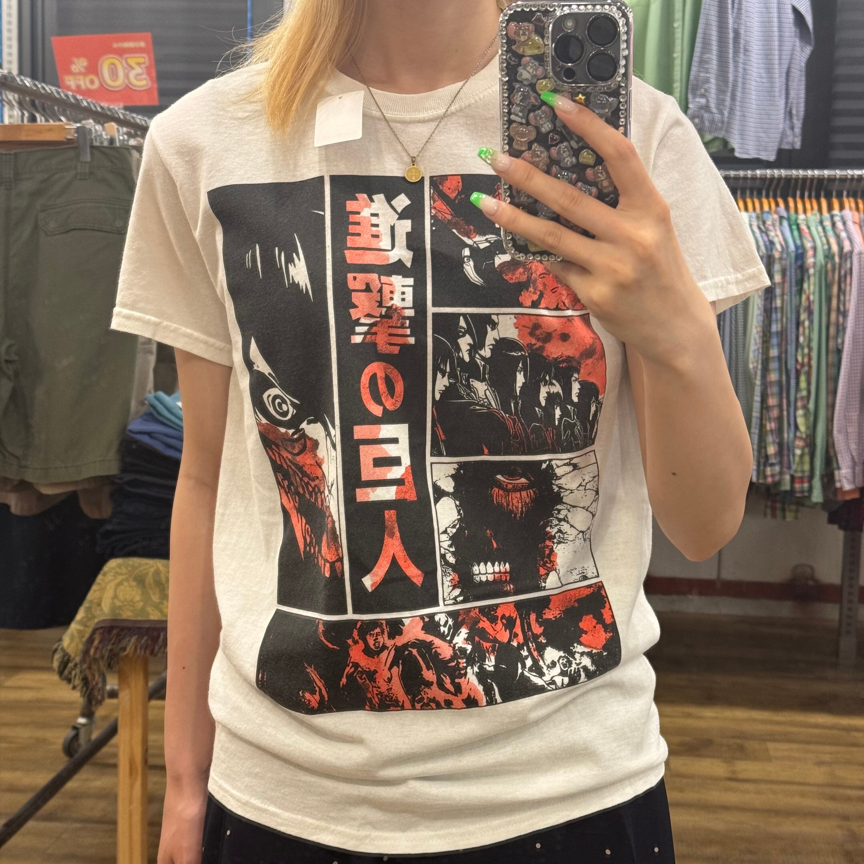 USEDT/アニメT】進撃の巨人Tシャツ | 古着屋KAKAVAKA