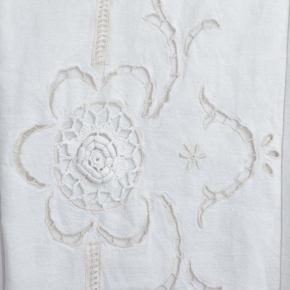 Remakeリメイク 再構築 パッチワーク ギュピレールレース刺繍