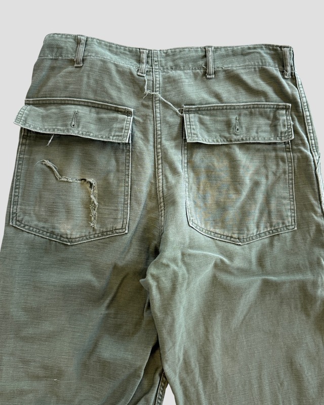 -U.S.ARMY- Vintage 50-60s 34×33 OG-107 Baker Pants