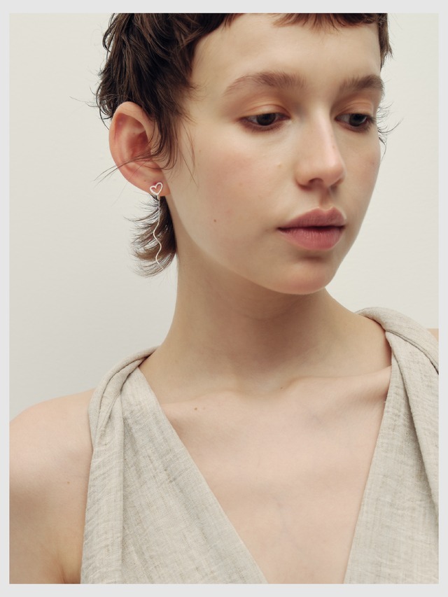 Earring/Pierce -Silver-