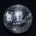 水晶 丸玉 虹入り 53mm スフィア 置物 水晶玉 一点物 151-8840