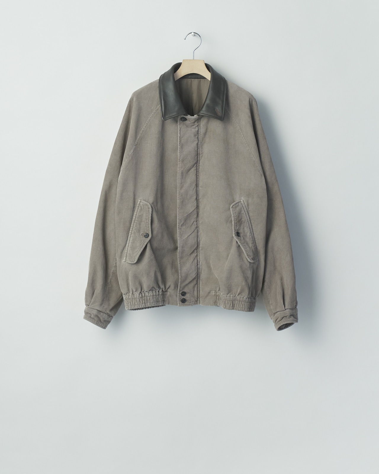 ssstein "VINTAGE CORDUROY ZIP JACKET〔TAUPE〕"