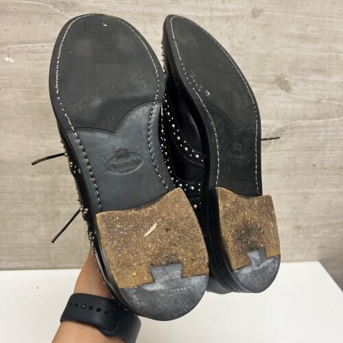 Church's チャーチ BURWOOD MET BLK POLISED ブラック系 【中 Church's チャーチ BURWOOD MET BLK POLISED ブラック系 【中