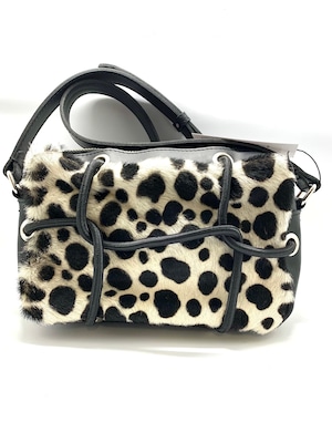 LONGDISTANCE Tender Shoulder Rope Bag(DALMATIAN))