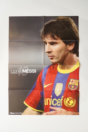 リオネル・メッシ/ギャレス・ベイル|サッカーポスター 大判 B2|FCバルセロナ × トッテナム 2000年代後半〜2010年代 スーパースター