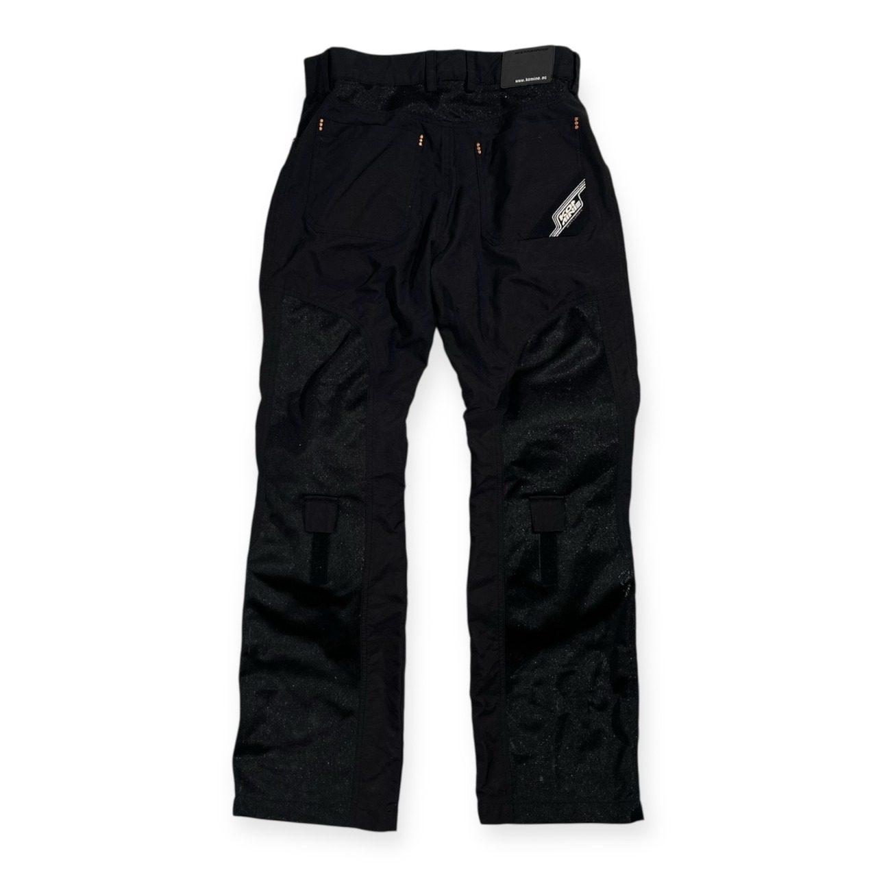 KOMINE コミネ 膝プロテクター入り メッシュ ライディング パンツ サイズ XL /ライダース/ブラック/バイク/バイカー