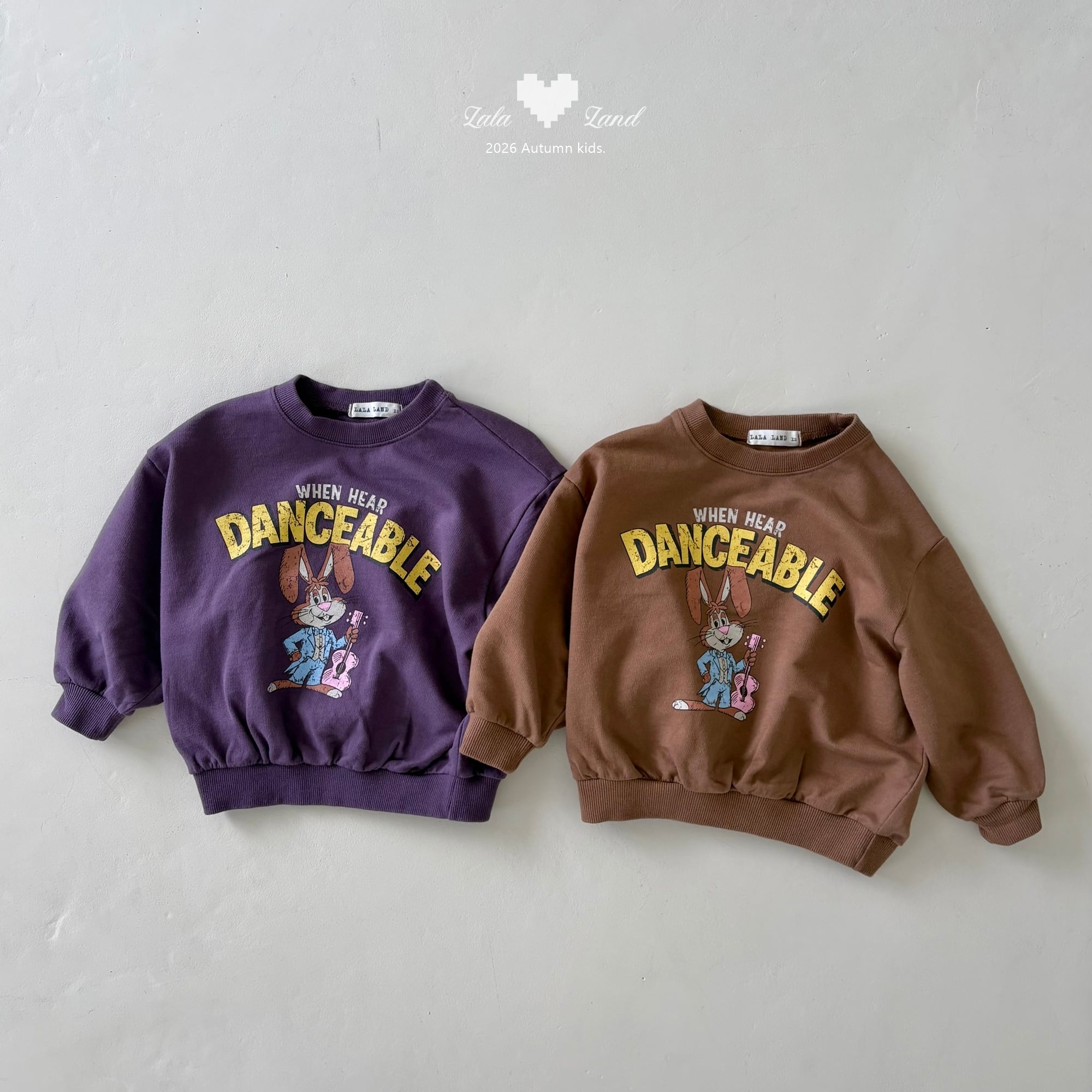 rabbit sweatshirt【lalaland】※9月下旬〜10月上旬発送予定