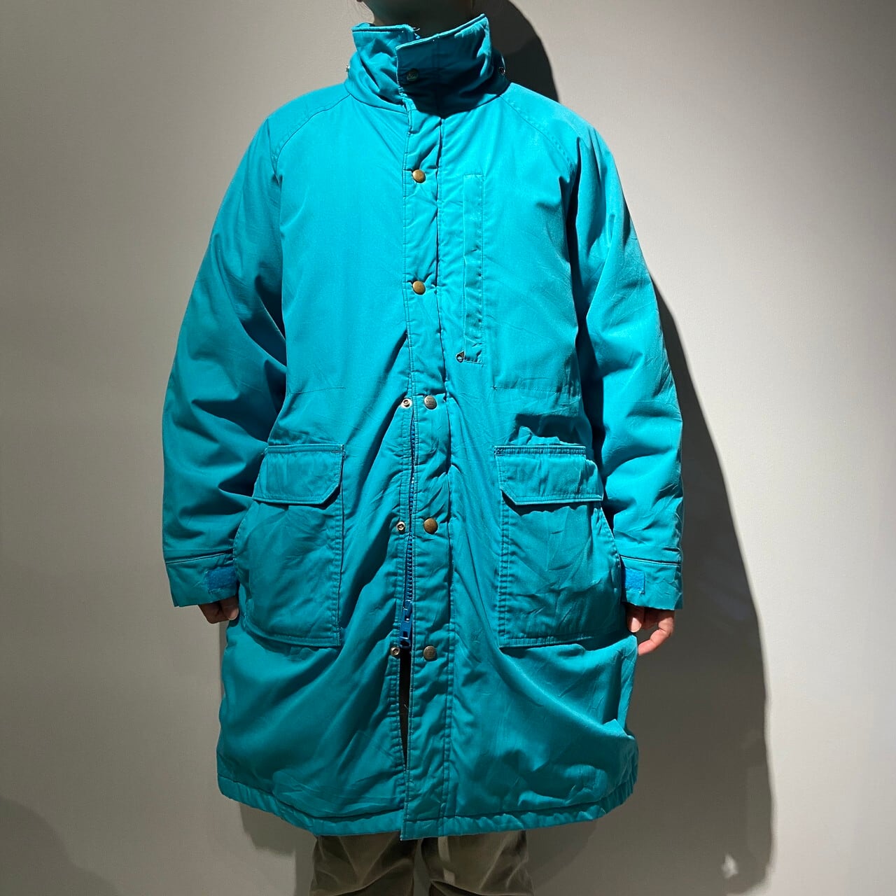 80年代 L.L.Bean エルエルビーン ストームコート メンズXL相当 古着 