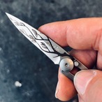 【deejo】Pocket Knife　naked 15g ART DECO-BLACK