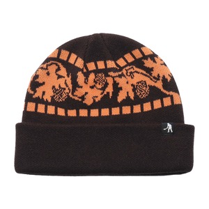 PASS PORT / VINE BEANIE BROWN