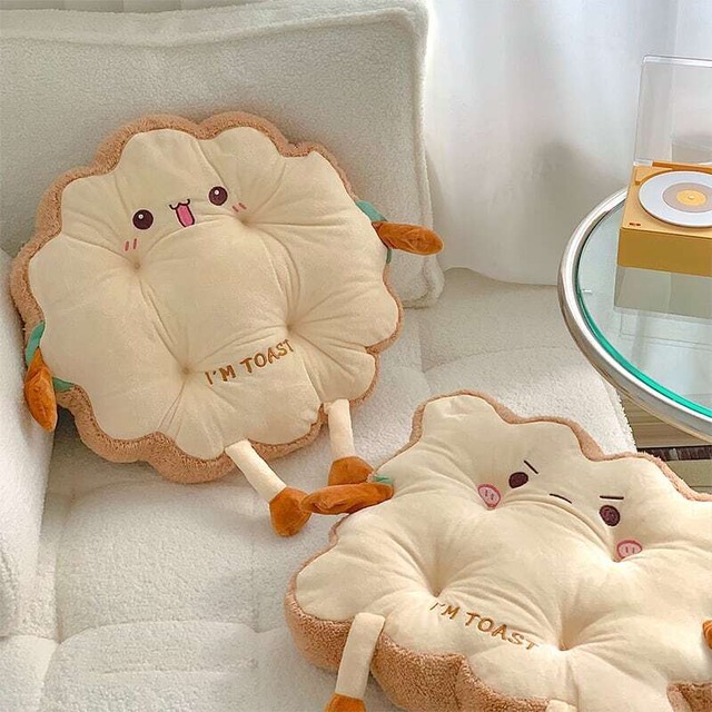 【CUSHION】キュートトースト形座布団