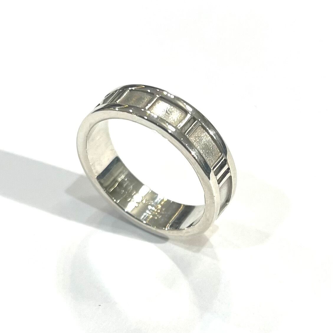 TIFFANY&CO】【17号】2582 時を纏う シルバー925号アトラスリング指輪