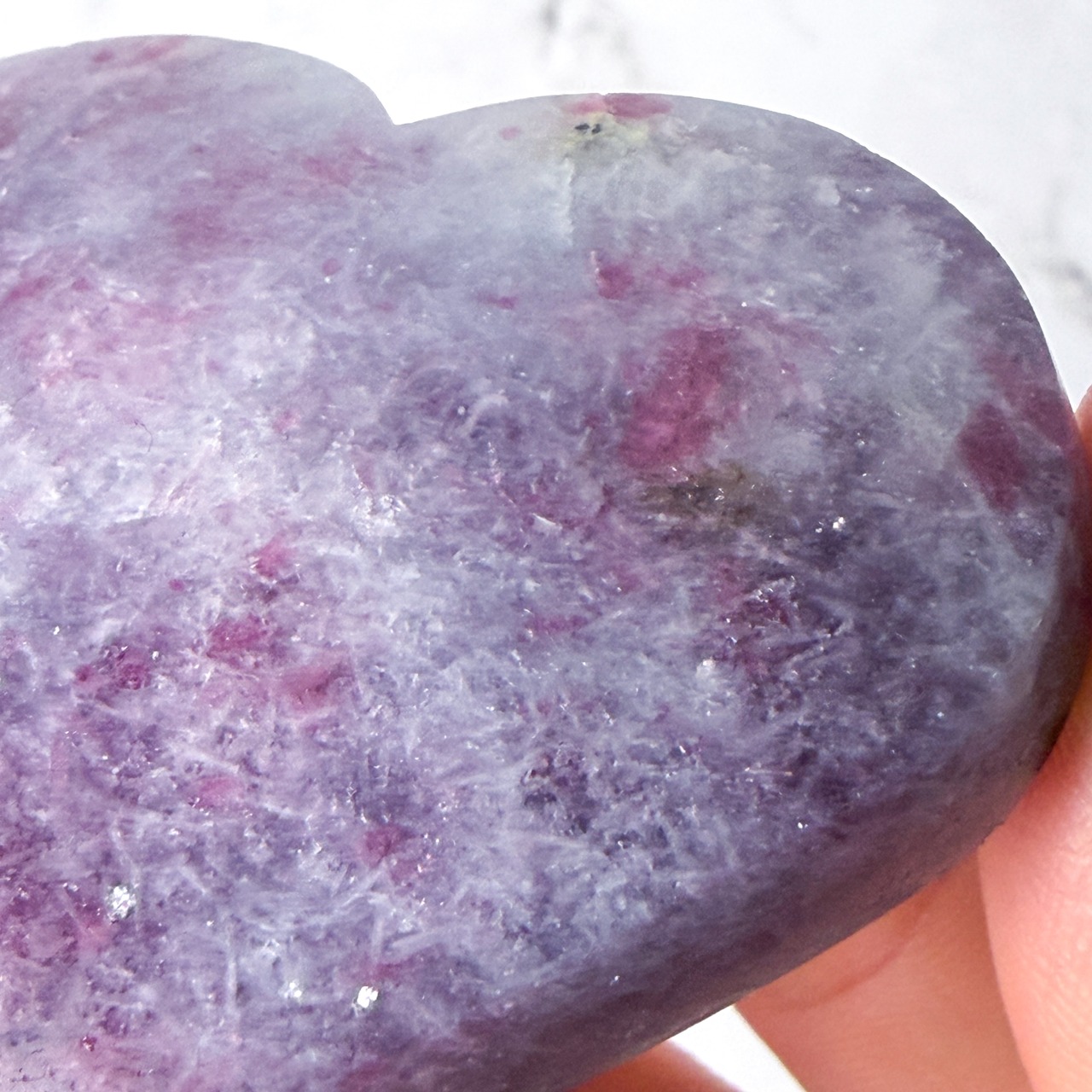 ユニコーンストーン ハート ＊ Unicorn Stone ＊ 天然石