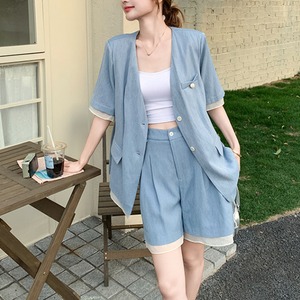 Light blue jacket and pants set S1206